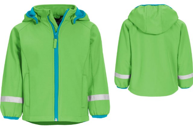 Playshoes softshell jope roheline