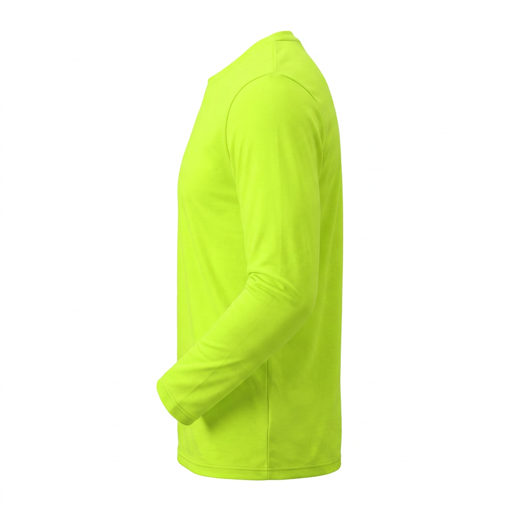 HW-Ace-pikkade-varrukatega-sark-Hi-Vis-kollane-kulg