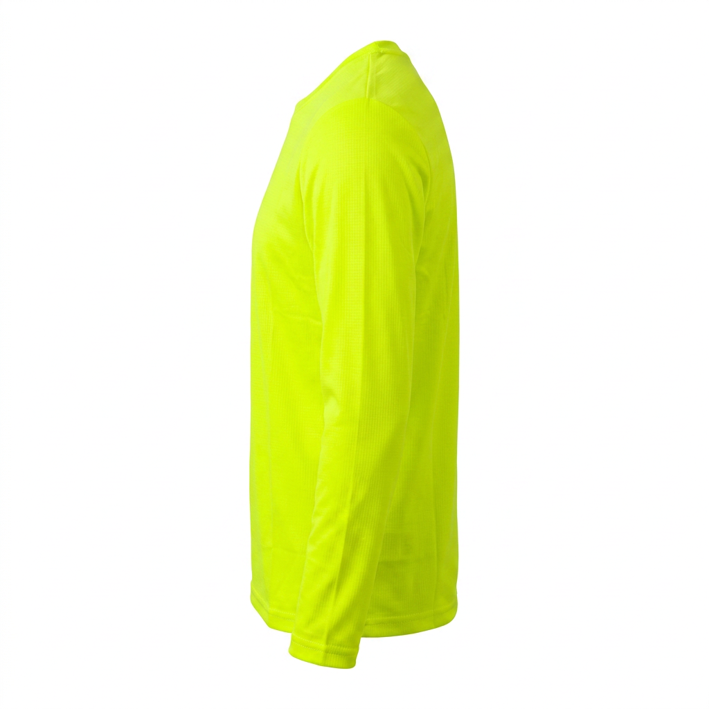 HW-Wild-pikkade-varrukatega-sark-Hi-Vis-kollane-kulg